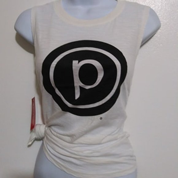 Pure Barre Women's Muscle Summer Tank Top. 100% Cotton - Picture 2 of 3